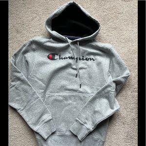 Adult Small Gray Champion sweatshirt